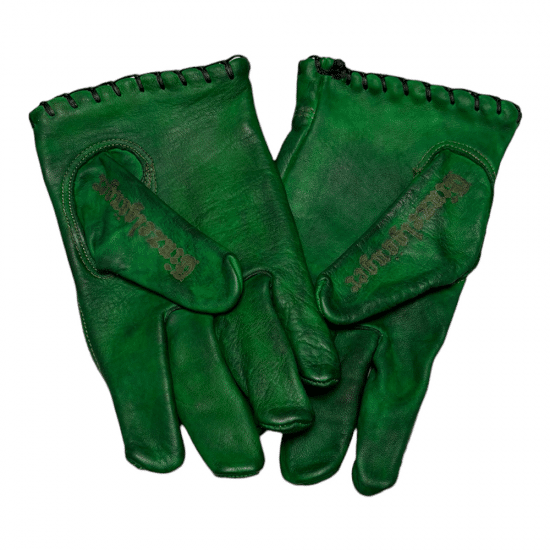 Vintage retro handmade motorcycle gloves